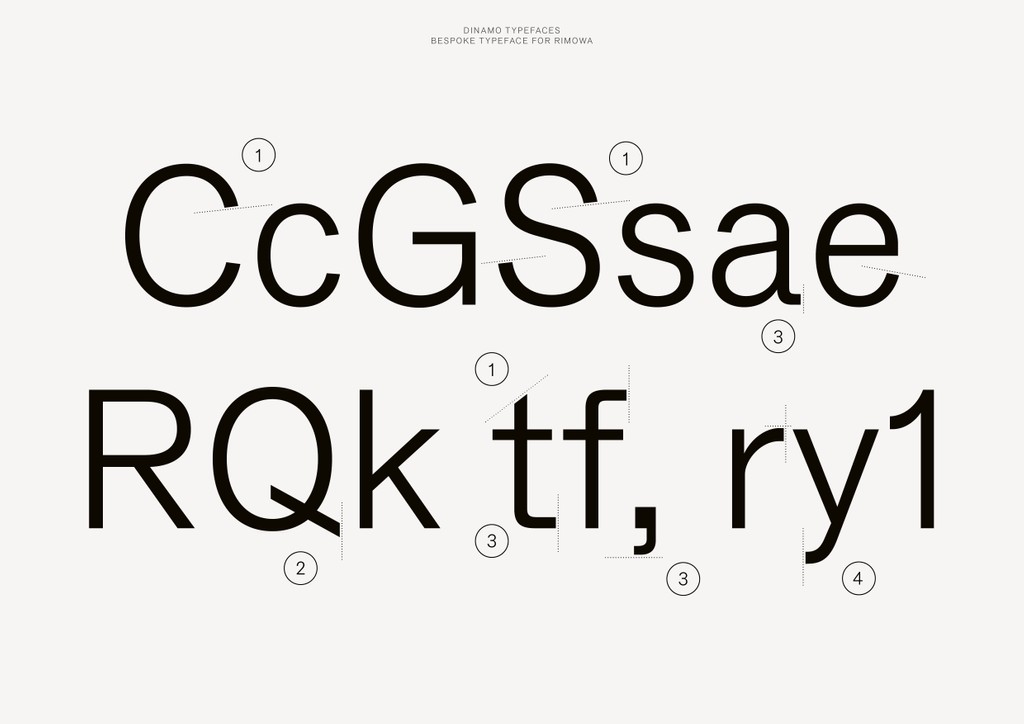 RIMOWA (LVMH) — Dinamo Typefaces