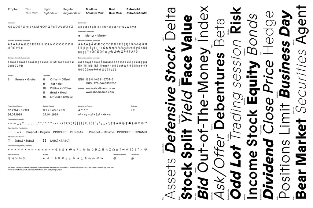 Dinamo Specimen Web11