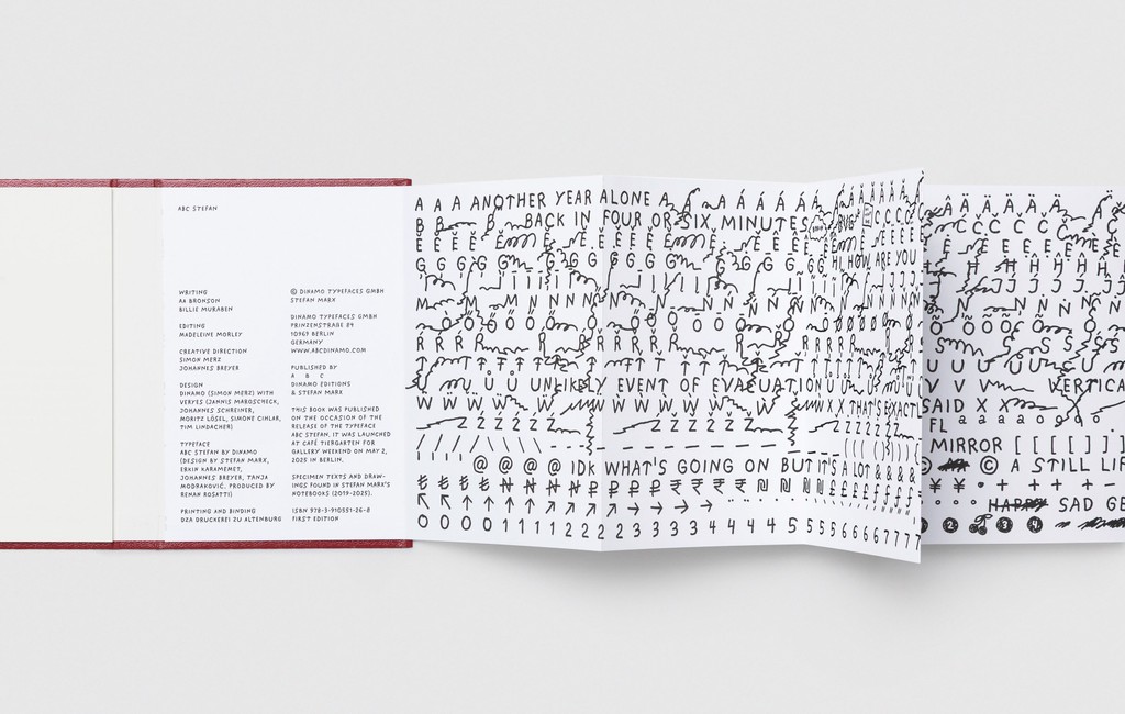 Dinamo Editions Stefan Marx Michelle Mantel Opened Book Type Web