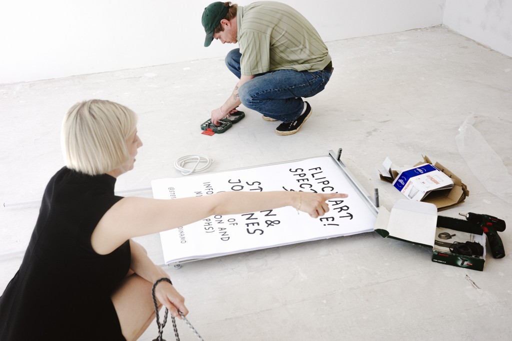 Dinamo Editions Stefan Marx Preperations Flipchart