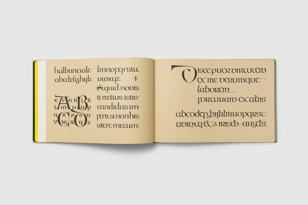 Dinamo Editions Walter Kach Lettering Schriften Museum Fur Gestaltung Reprint Plates1