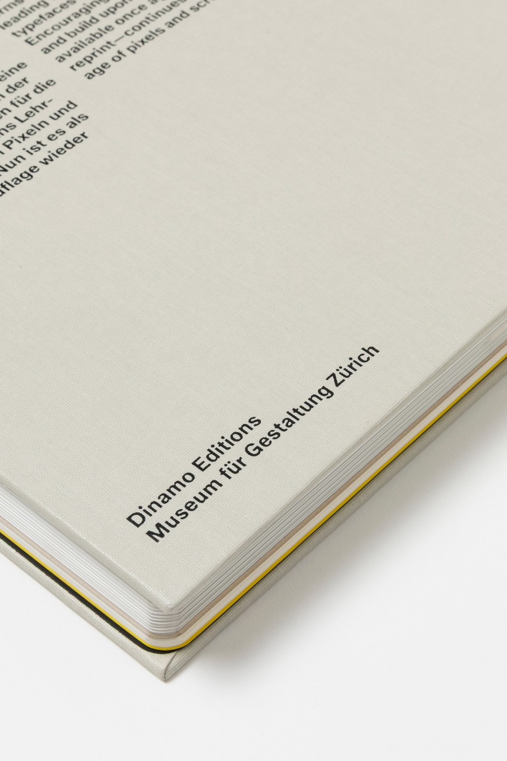 SCHRIFTEN Dinamo Editions RZ1 A0770 Michelle Mantel