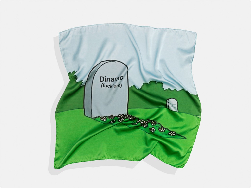 Dinamo Hardware Gravestone Silk Scarf 2024 Teaser Landscape