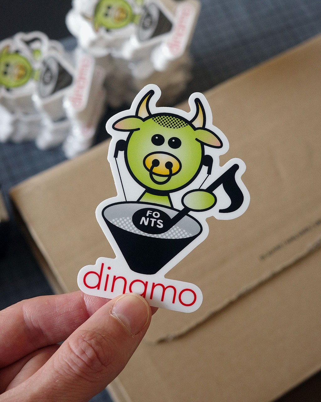 Dinamo Hardware NTS Episode 4 Sticker Web