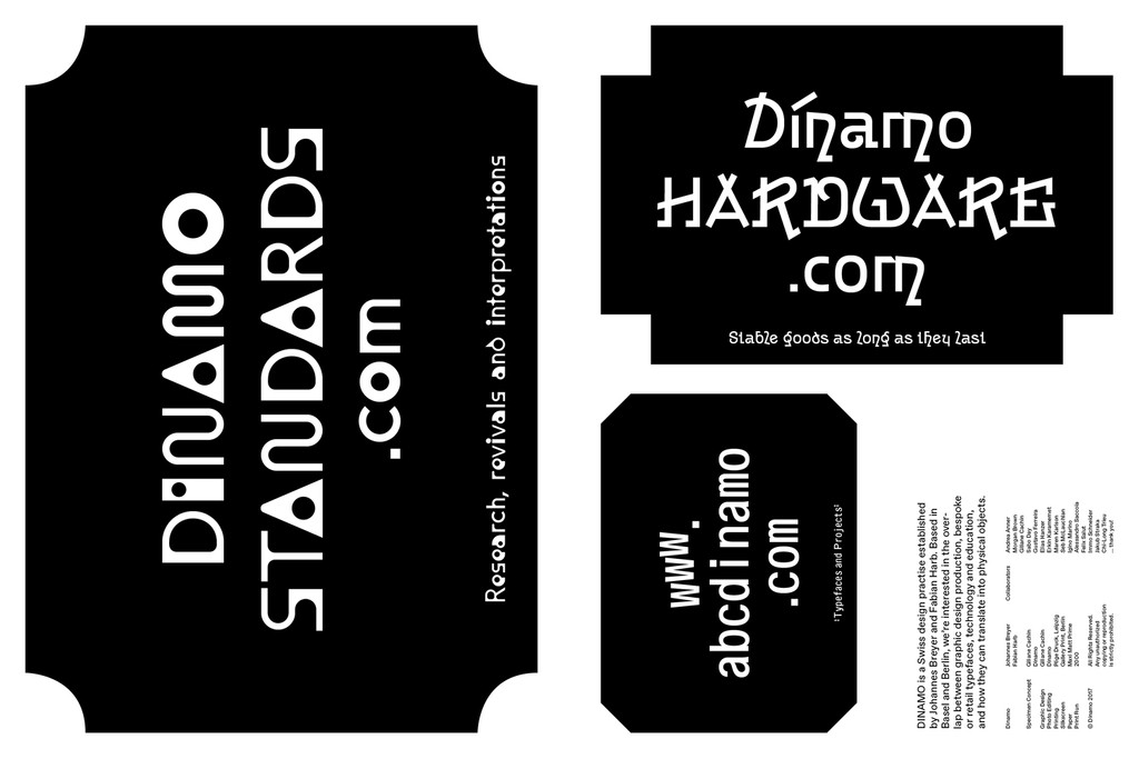 Dinamo Specimen Web15