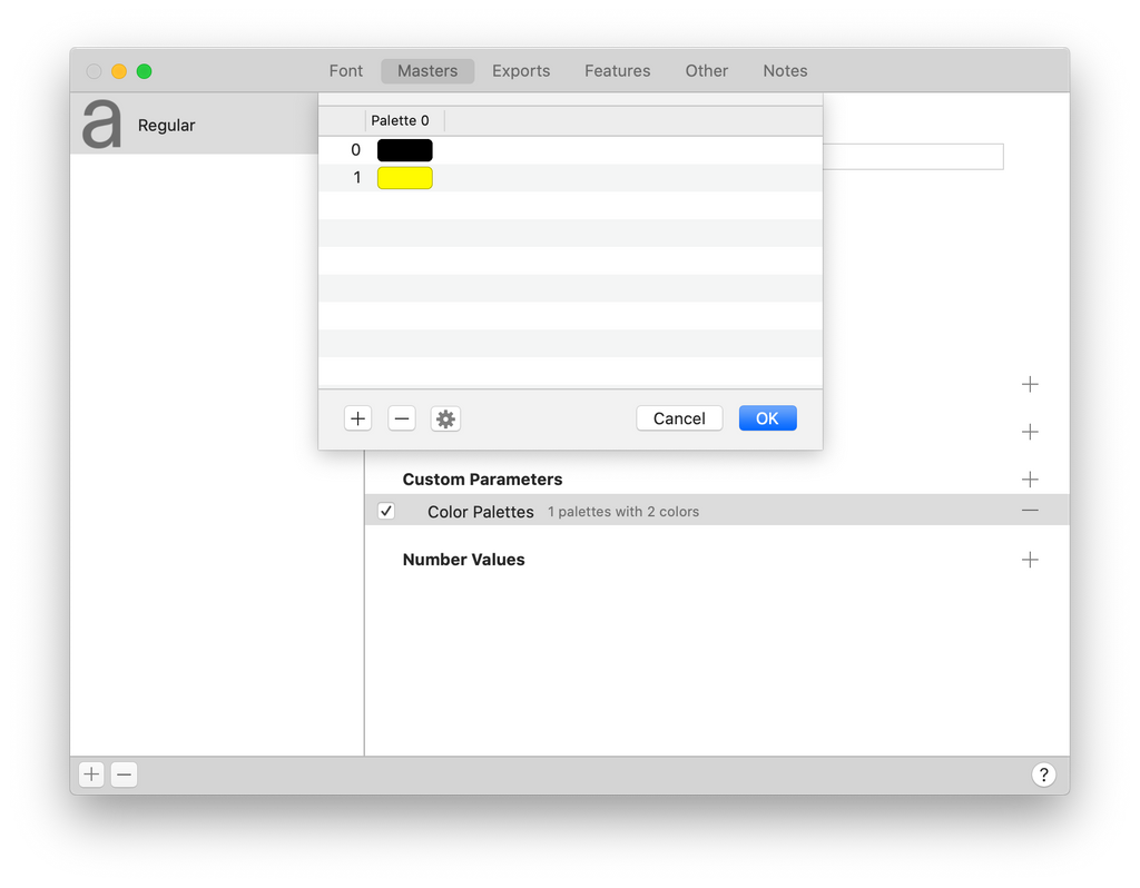 J29 Dinamo Creating A Color Variable Font Color Palettes
