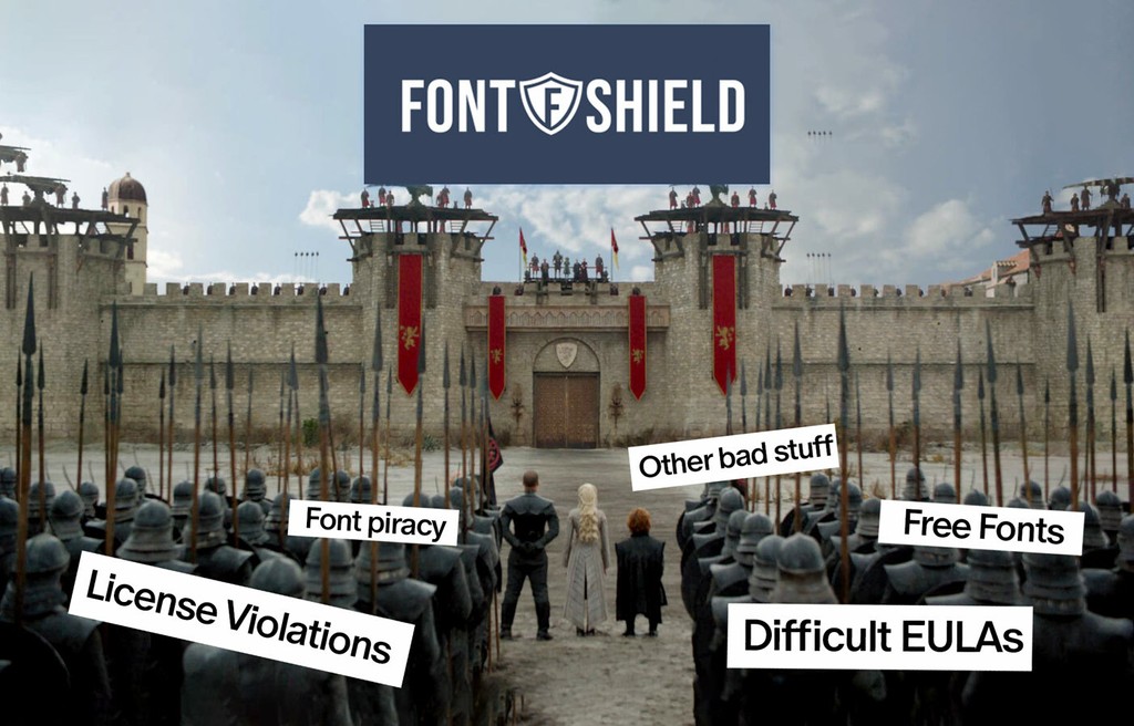 DU fontshield meme