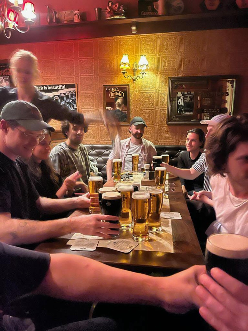 Dinamo team beers