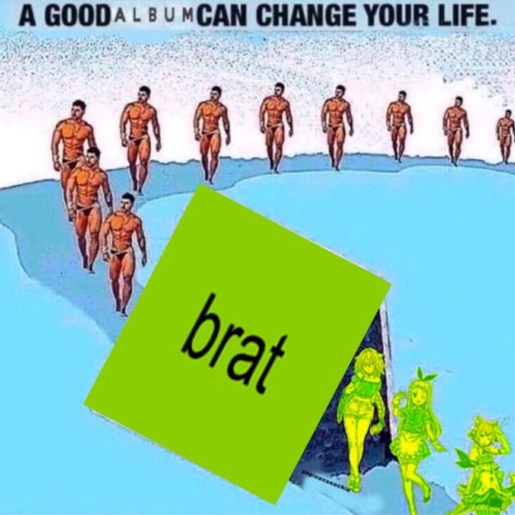 Dinamo Update Typeface Rom in Use Brat Charli XCX Font Meme 2