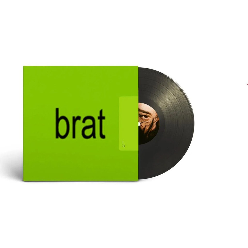 Dinamo Update Typeface Rom in Use Brat Charli XCX Font Vinyl