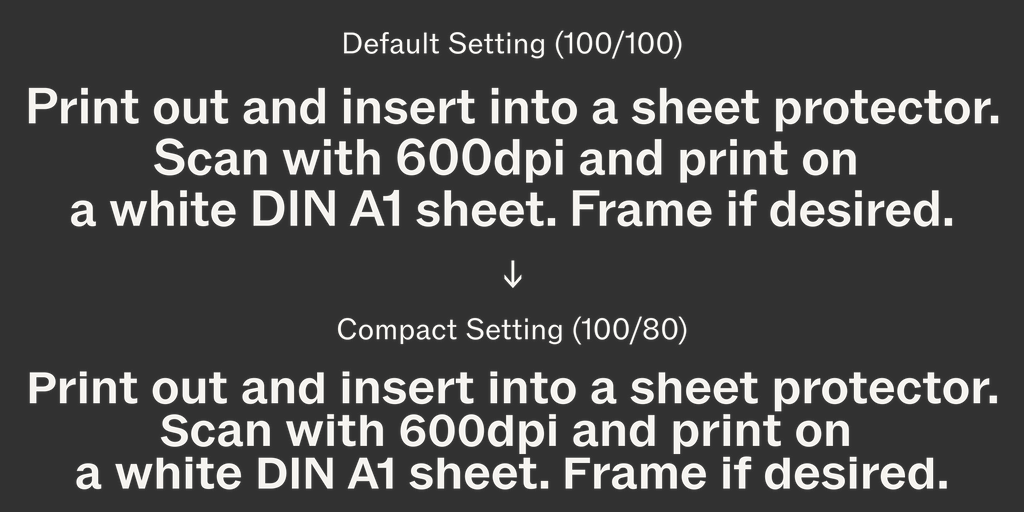 Dinamo Rom Default and Compact text rectangluar black