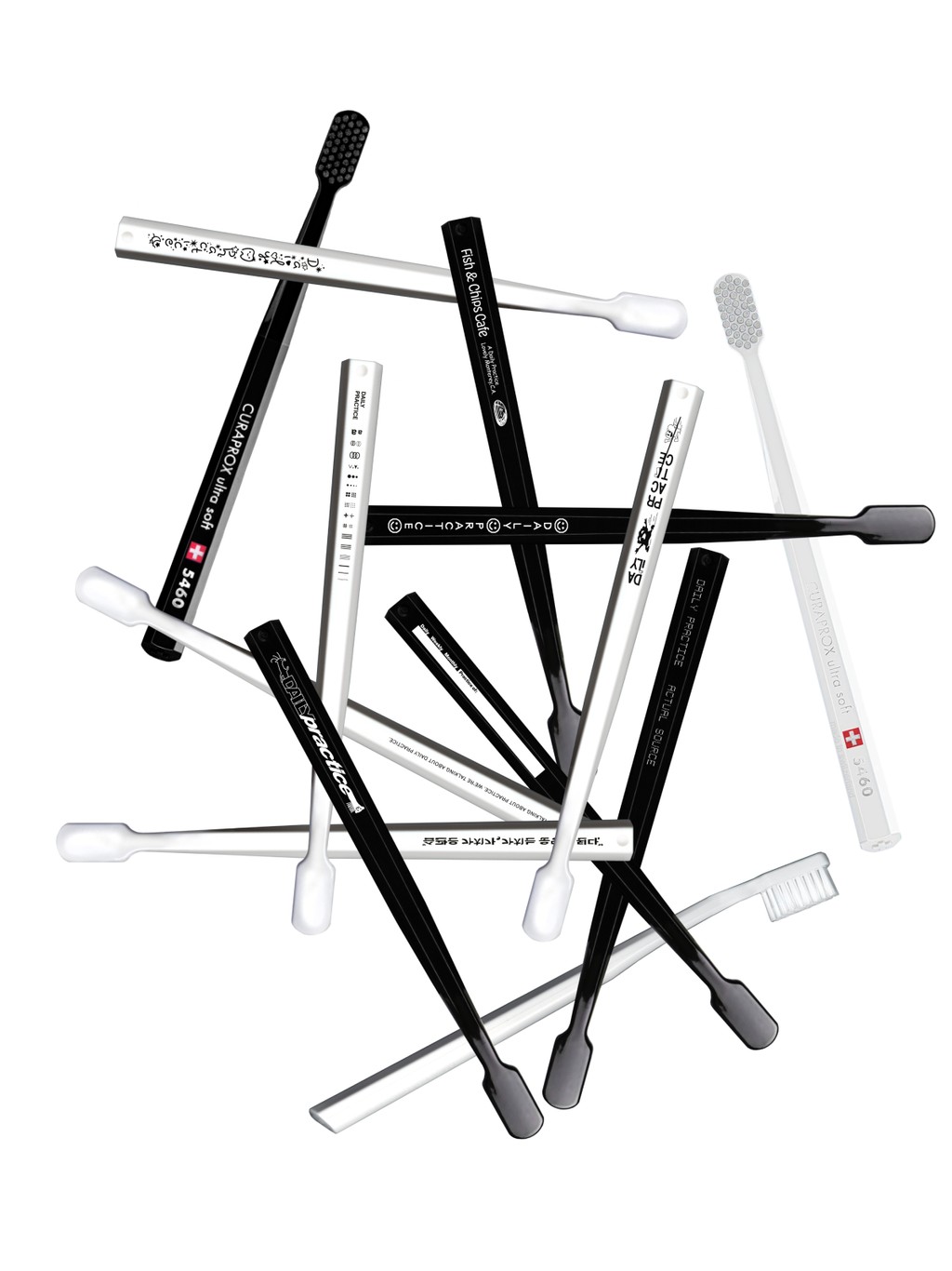 Dinamo Birthday Brushes Mikado Portrait White