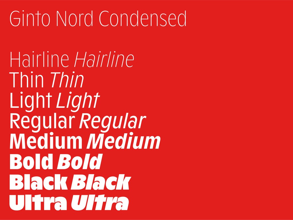 Dinamo Typeface Ginto Nord Condensed Styles Web