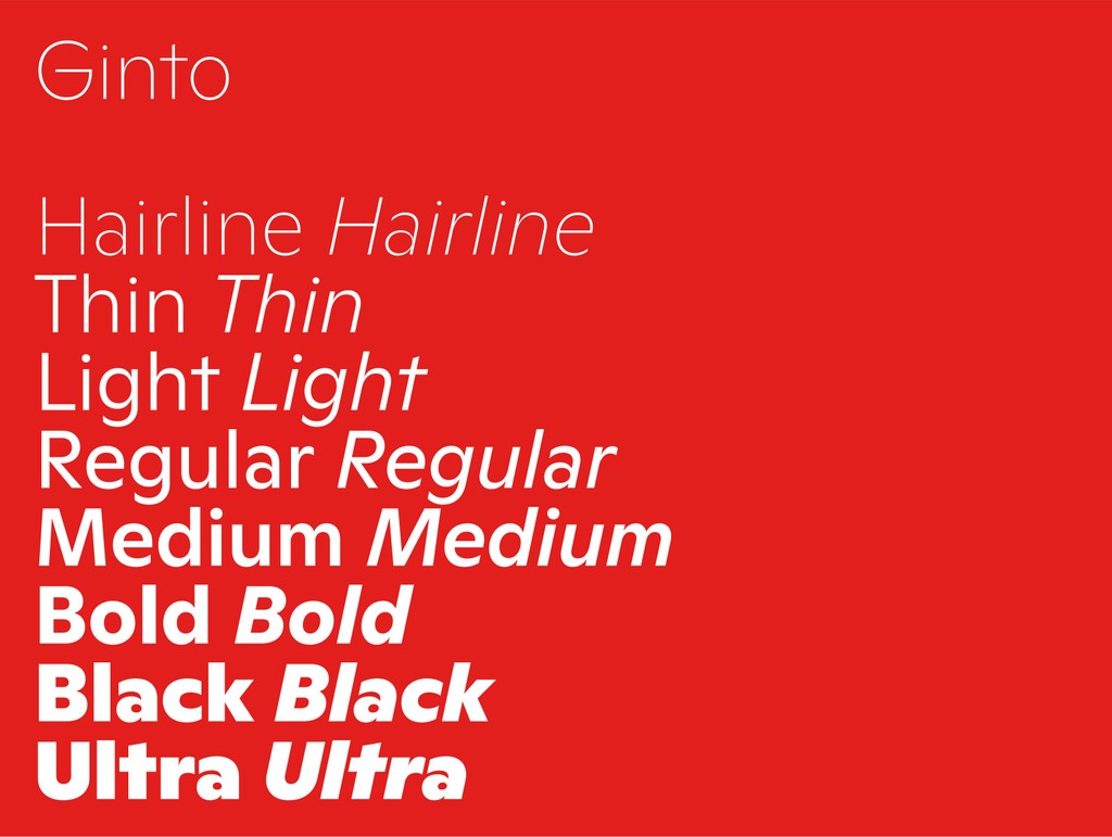 Dinamo Typeface Ginto Styles Web