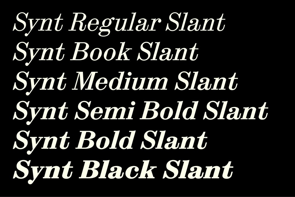 Dinamo Custom Project Typeface Synt Weights Slant 2023 Web Res