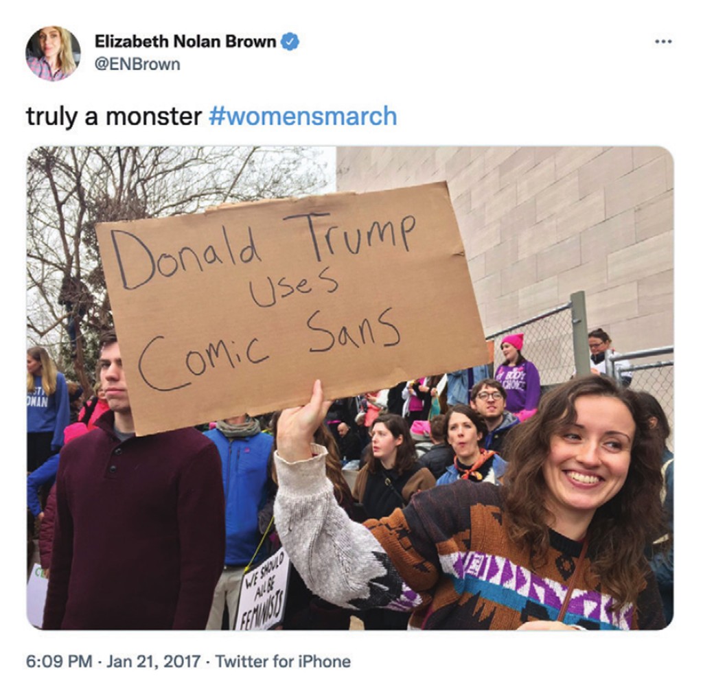 Dinamo Takeover Serif Populism Trump Uses Comic Sans Web