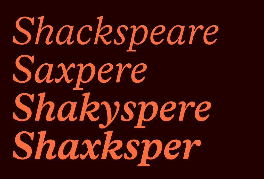 Dinamo Typefaces Otto Range Words Square 3