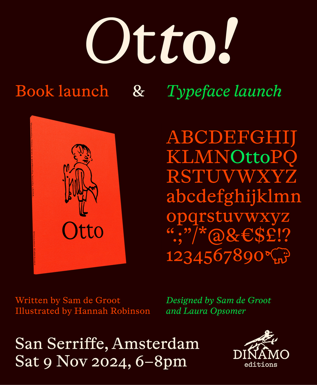 Dinamo Typeface Otto Flyer