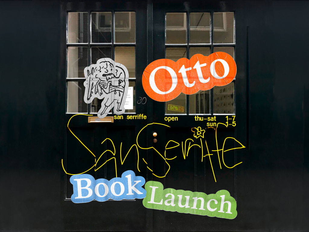 Dinamo Typeface Otto Book Launch Teaser Landscape