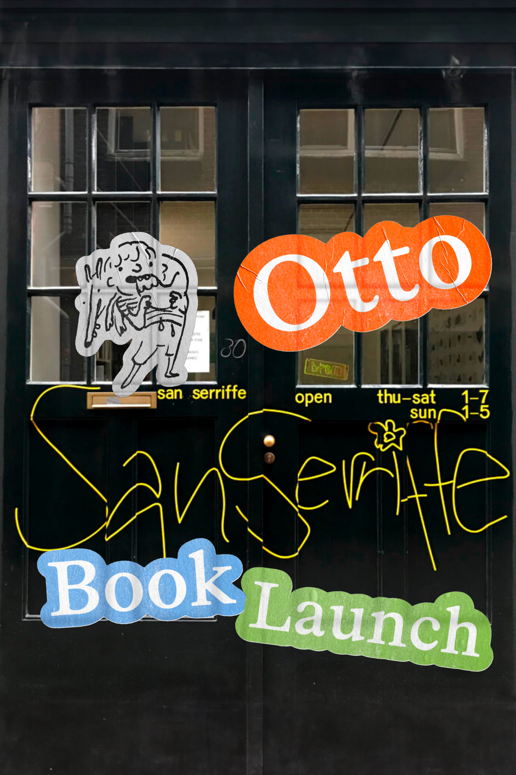 Dinamo Typeface Otto Book Launch Teaser Portrait