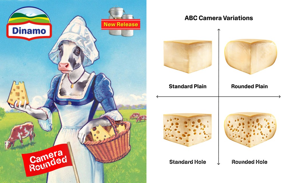 Dinamo Typeface Camera Landscape