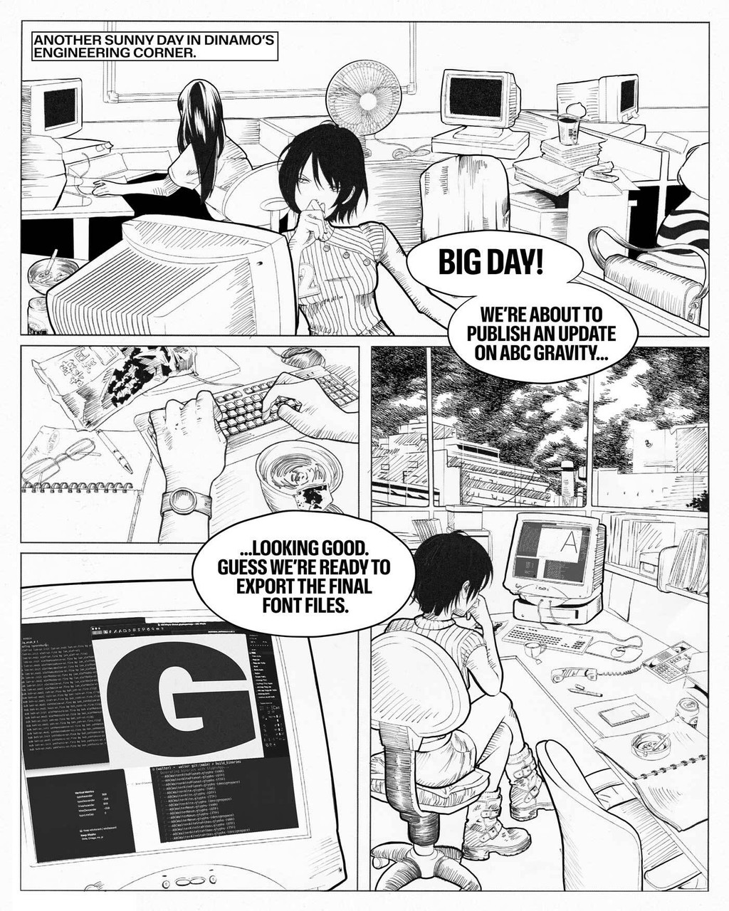 Dinamo Gravity 2 0 Comic Panel 1
