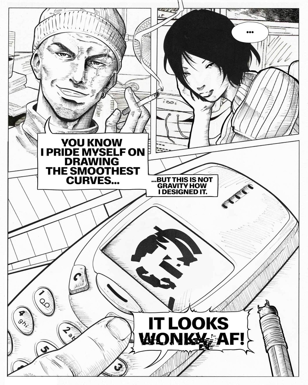 Dinamo Gravity 2 0 Comic Panel 3