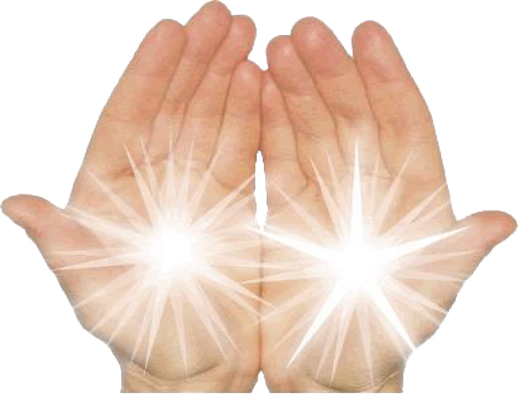 Honeymoon Sticker Sparkle Hands