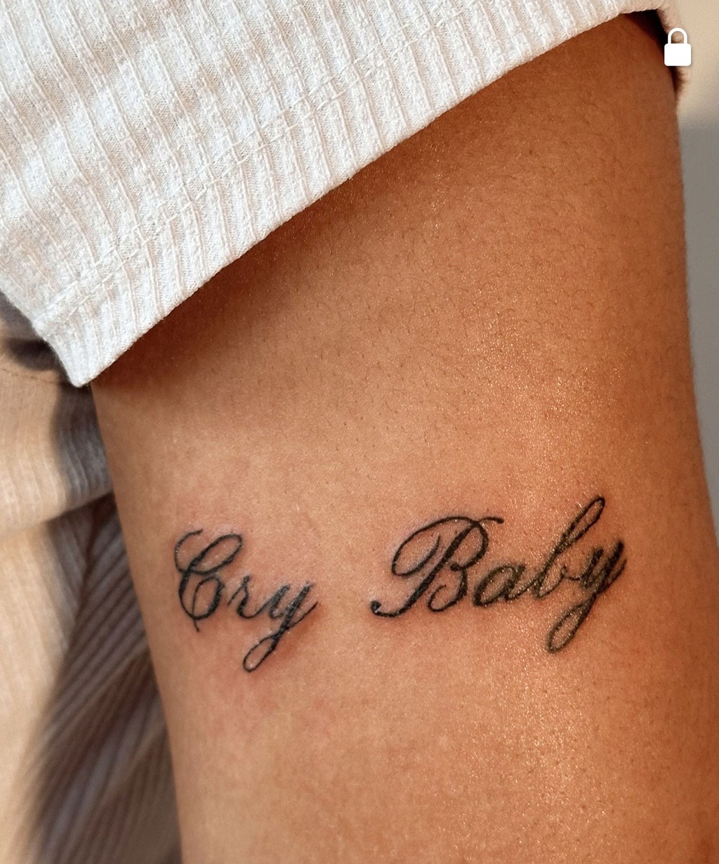 Ricarda Tattoo Cry Baby