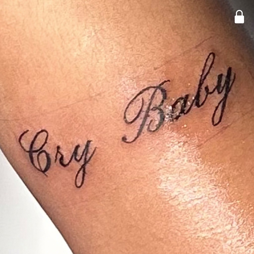 Ricarda Tattoo Crybaby BIG