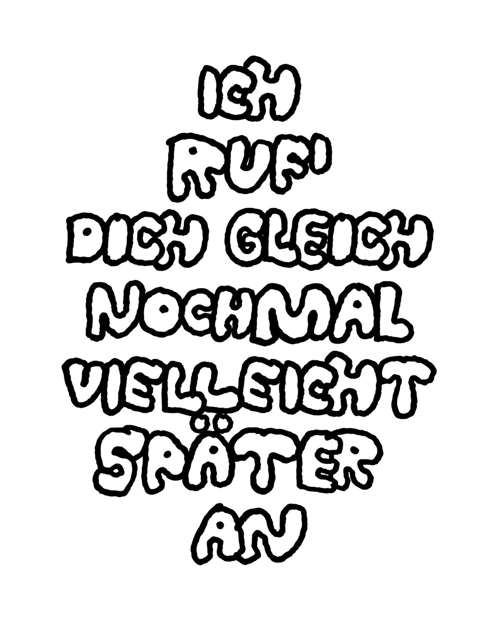 Dinamo Typeface Stefan Marx Quote Bubble Tight Web